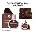 ibcccndc Hair Gloss Glaze | Color Boost & Deep Conditioning Hair Gloss Treatment QXL 2Chocolate Gleam