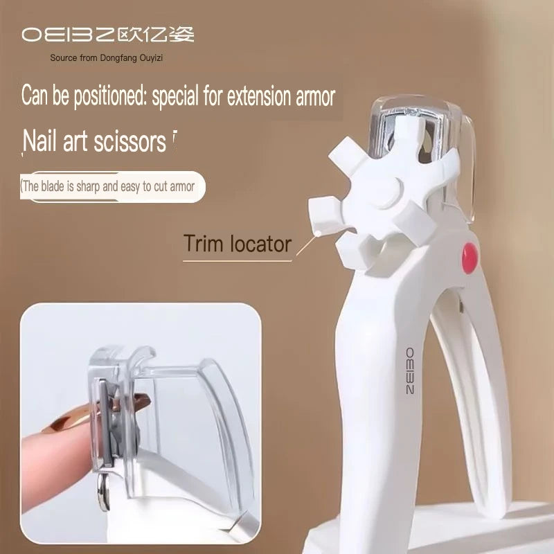 Anti-Splash French Nail Clipper | False Nail Shaping Tool Nail Clipper QXL