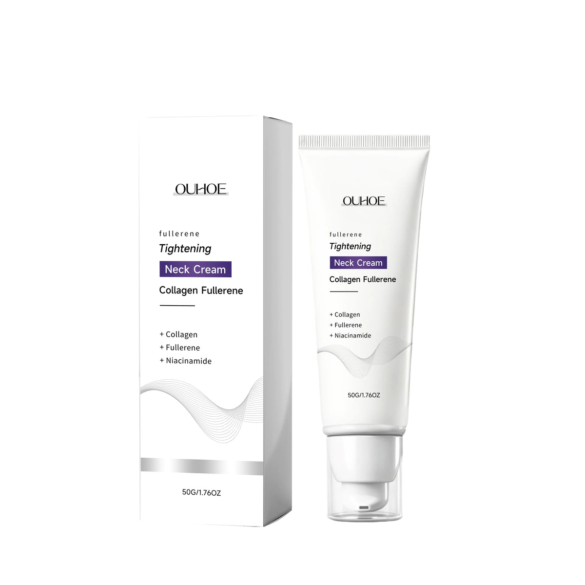 OUHOE Firming Collagen Neck Cream – Lifting & Moisturizing 50g Neck Firming Cream QXL 50g Boxed