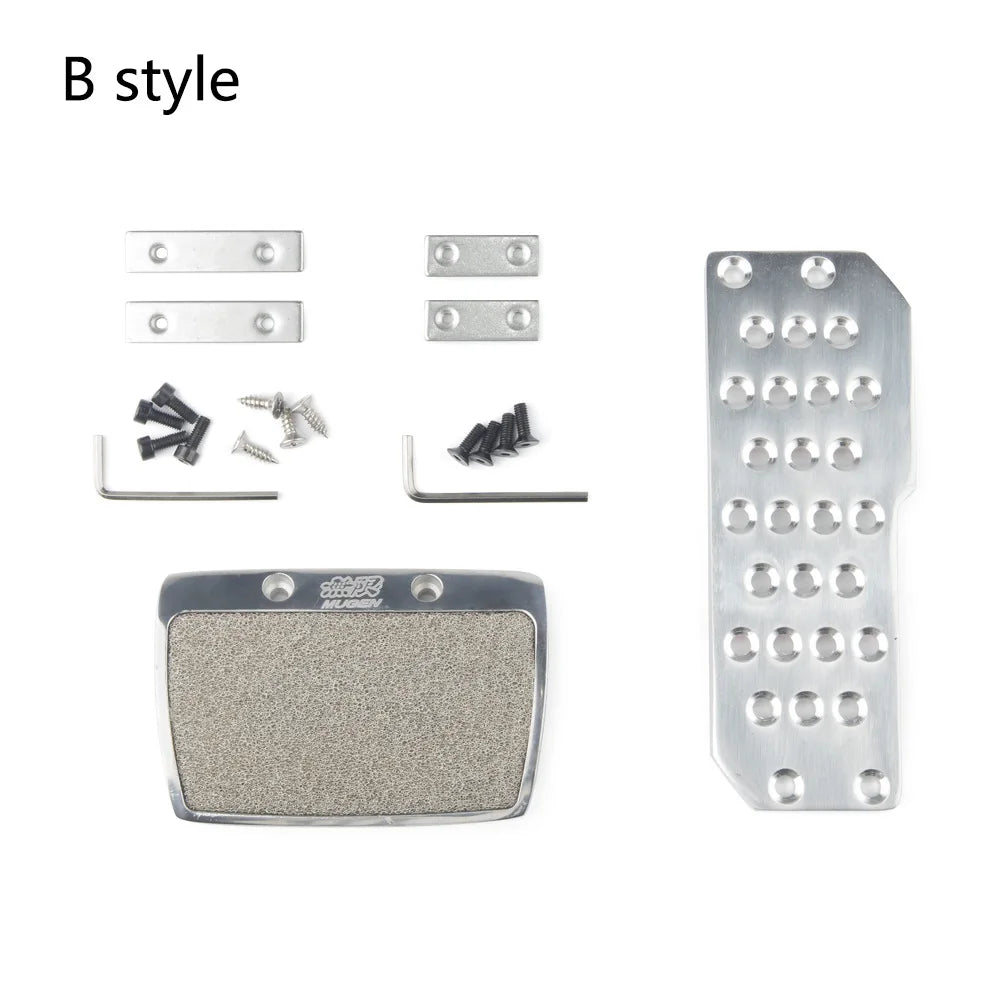Aluminum Sport Pedal Cover Set – Honda Civic & Fit | Anti-Slip Car Pedal Cover Set QXL Automatically