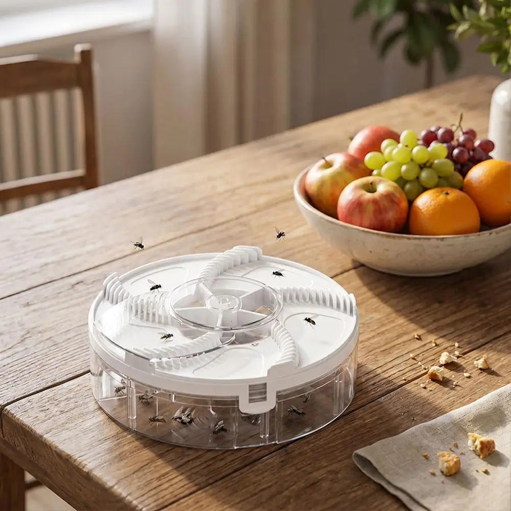 USB Electric Fly Trap Indoor – Silent Automatic Insect Catcher Electric Fly Trap QXL
