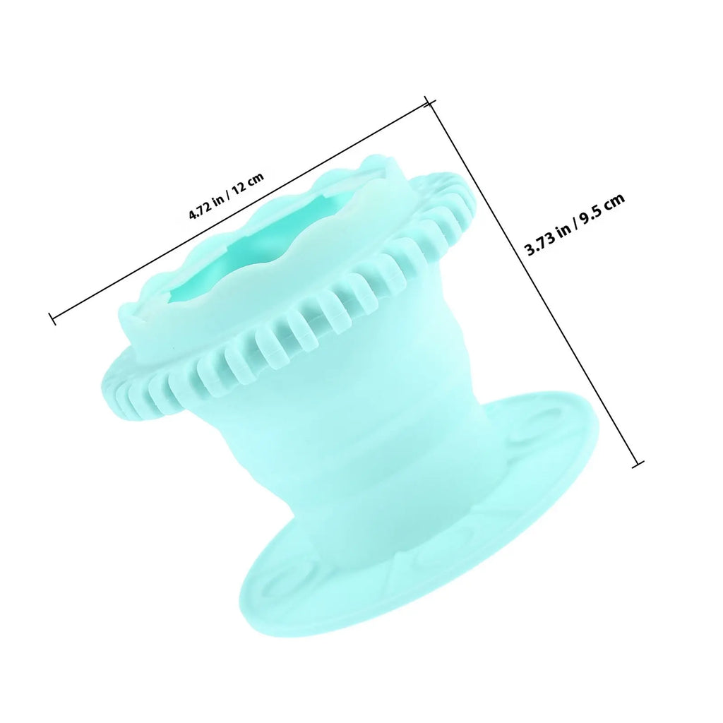 Foldable Silicone Makeup Brush & Sponge Cleaner Box Brush Cleaner Box QXL Light Green