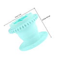 Foldable Silicone Makeup Brush & Sponge Cleaner Box Brush Cleaner Box QXL Light Green