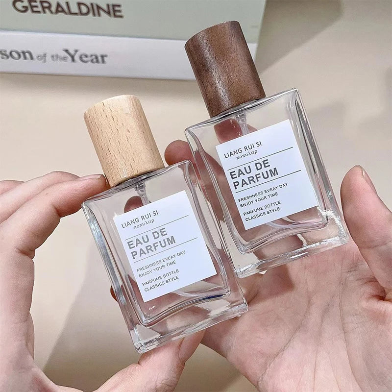 Square Glass Perfume Bottle | Refillable Spray Atomizer 15–50ml Perfume Spray Bottle QXL