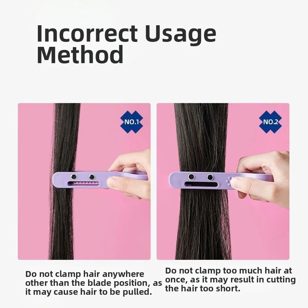 Mini Bangs Cutting Comb | Portable Hair Trimmer Tool Hair Cutting Comb QXL