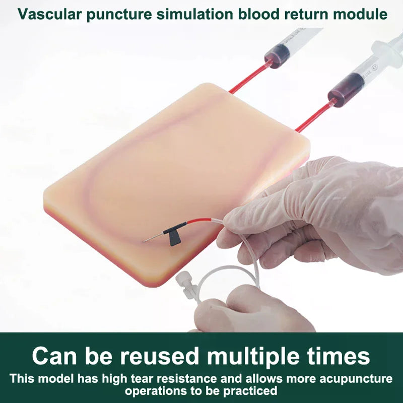 U-Shaped IV Injection Practice Pad | Vein Training Simulator IV Training Simulator QXL