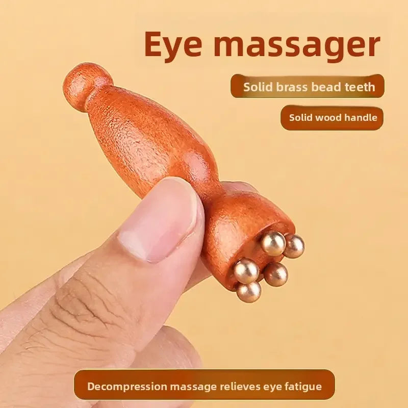 Lotus Seedpod Wood Gua Sha Facial Massage Tool | Sandalwood Gua Sha Tool QXL