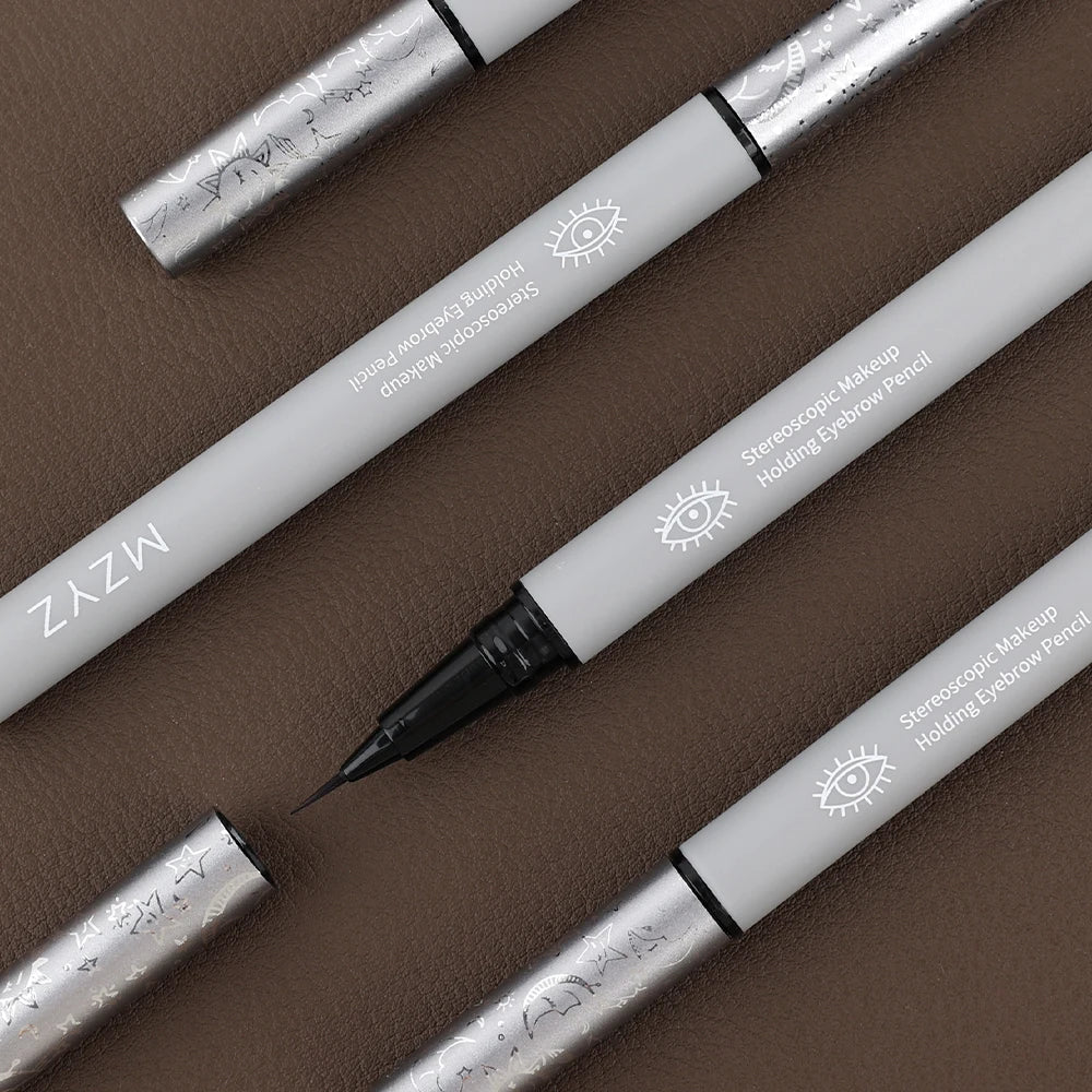 Waterproof Liquid Eyebrow Pen | Ultra Fine Tip 4 Shades Liquid Eyebrow Pen QXL