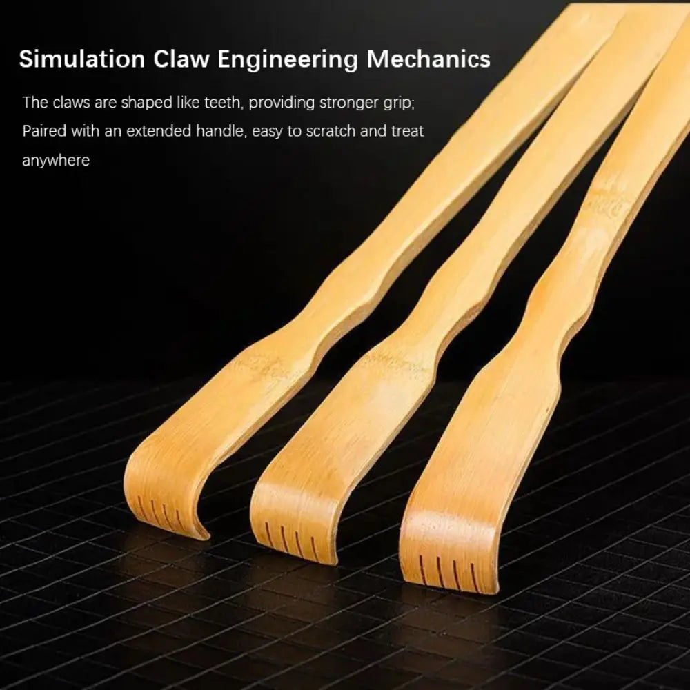 Bamboo Back Scratcher Long Handle | Body Massage Stick Body Massage Stick QXL