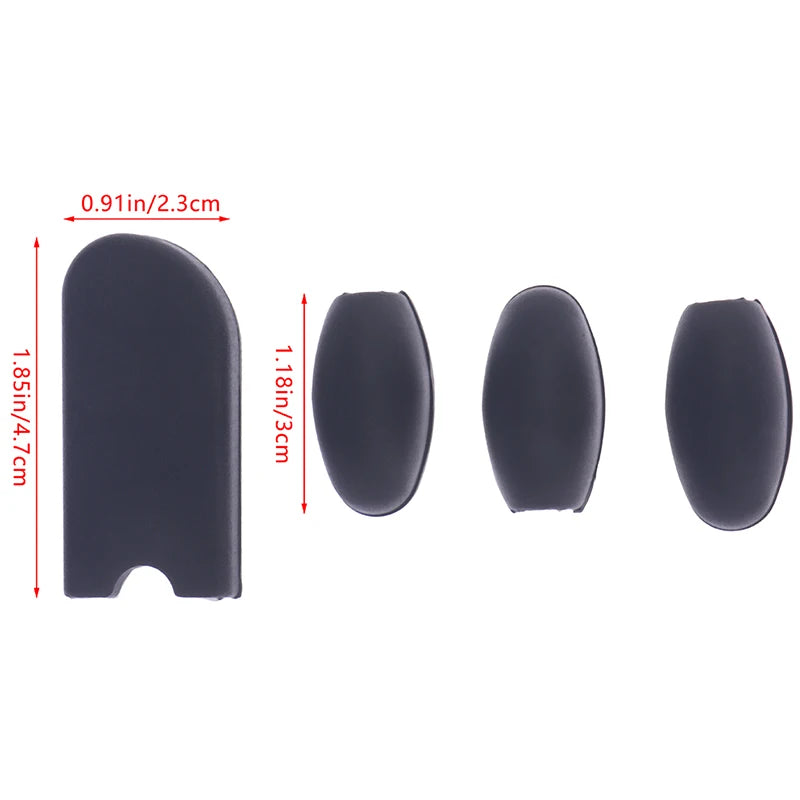 Saxophone Thumb Rest Cushion & Palm Key Silicone Protector Set Saxophone Accessory QXL