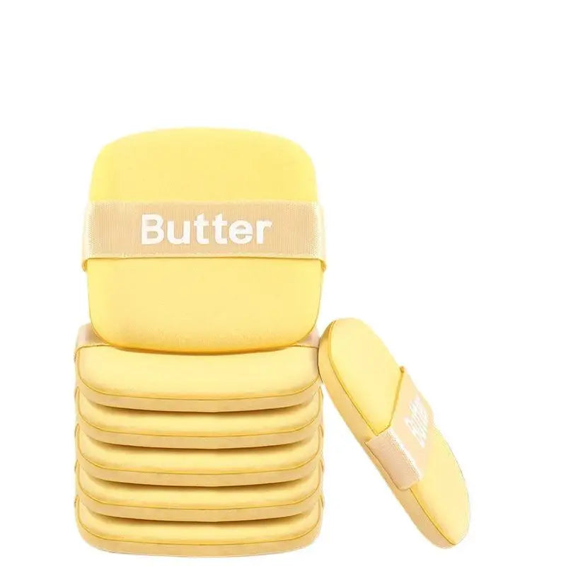Butter Biscuit Air Cushion Puff | Double-Sided Foundation Sponge Makeup Sponge Puff QXL