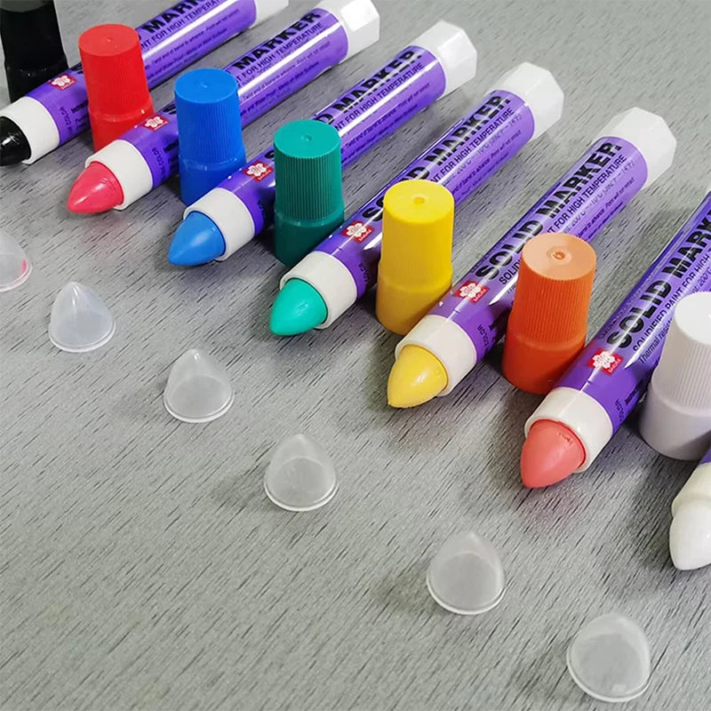 Solid Paint Pen Industrial Marker | Waterproof Metal & Tire Industrial Paint Marker QXL