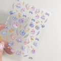 5D Butterfly Nail Art Stickers | Kawaii Self-Adhesive Decals