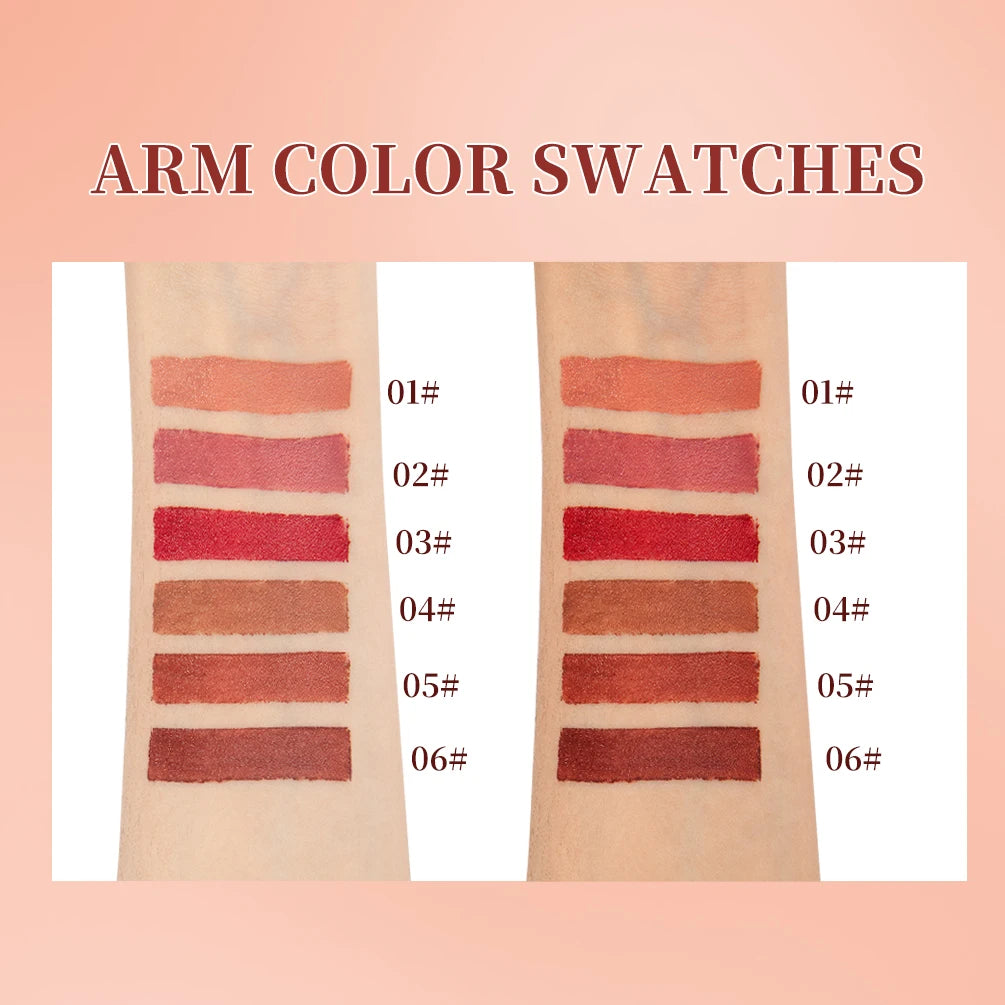 QIBEST Matte Nude Lip Liner | Waterproof Long-Lasting Lip Stain Matte Lip Liner QXL