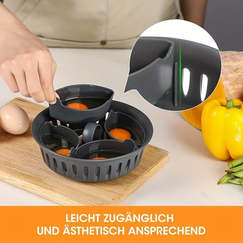 2-in-1 Egg Cooker Insert for Thermomix TM5 TM6 TM31 Egg Cooker Insert QXL