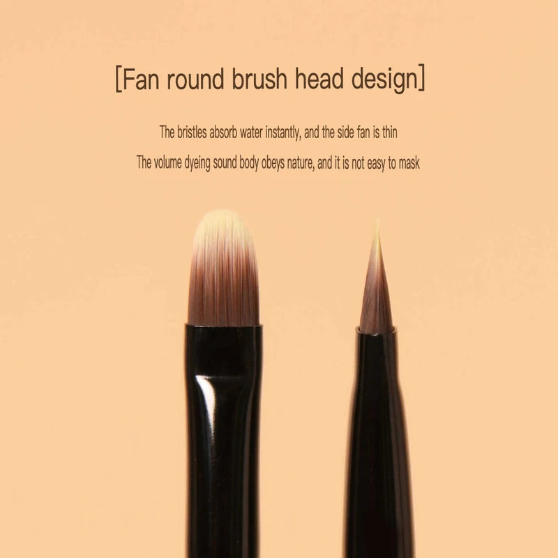 Tongue-Shaped Flat Concealer Brush | Detail Makeup Brush Concealer Makeup Brush QXL