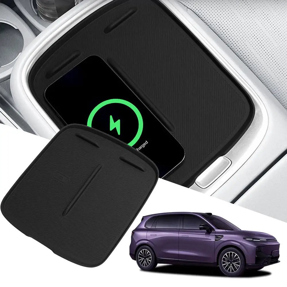 Leapmotor B10 Anti-Slip Silicone Wireless Charging Pad Mat Car Interior Mat QXL
