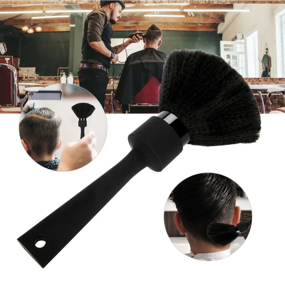 Professional Neck Duster Brush | Soft Hair Cleanup Salon Tool Neck Duster Brush QXL