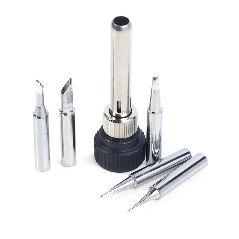 Soldering Iron Tip Set & Adapter for ESD 852D 936 HAKKO Soldering Tip Set QXL