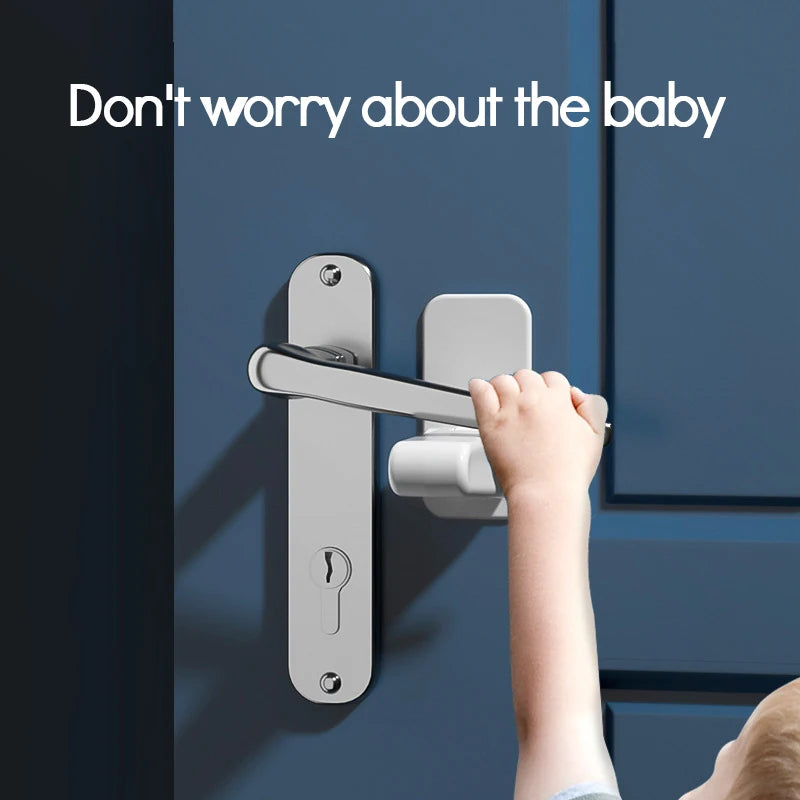 Child Safety Door Handle Lock | Baby & Pet Proof 3M VHB Child Safety Lock QXL