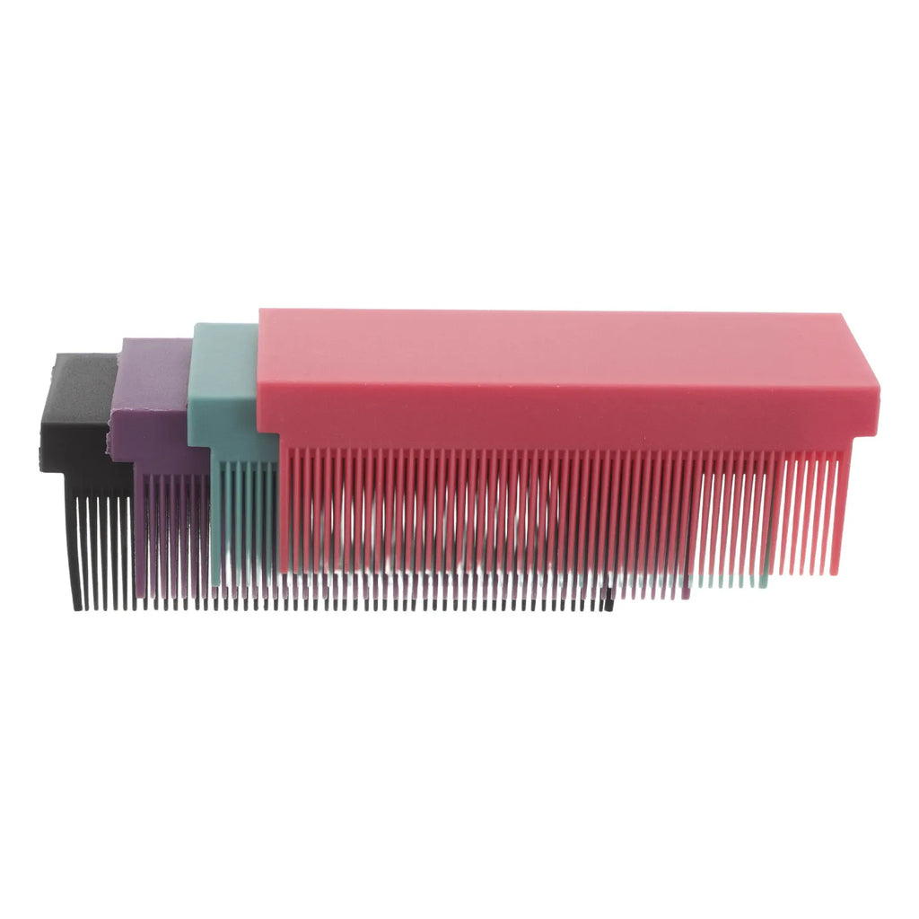 4-Pc Hair Straightening Comb Set | Flat Iron Attachment Hair Straightening Comb QXL Default Title