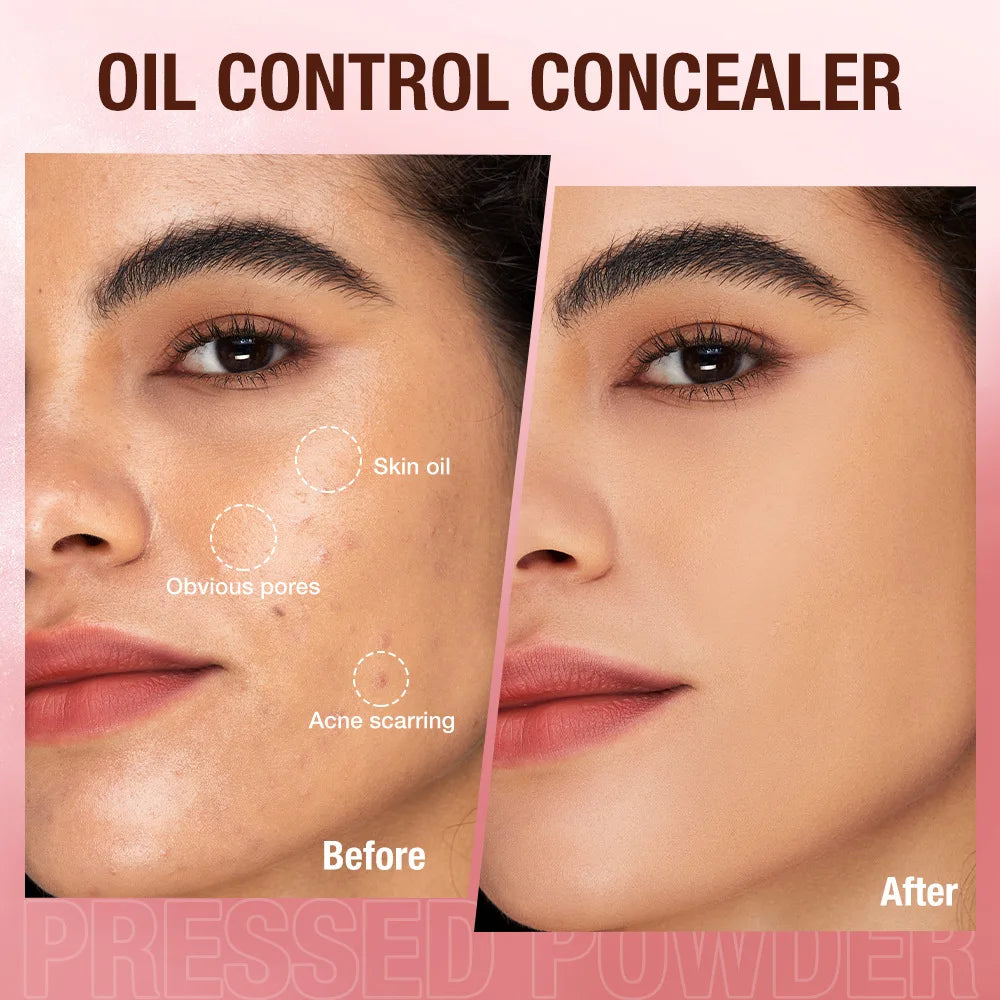 O.TWO.O Face Setting Powder | Oil Control & Soft Focus Finish Face Setting Powder QXL