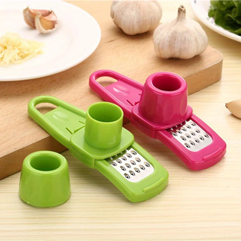 Manual Garlic Peeler & Ginger Grater | Kitchen Grinding Tool Kitchen Grater Tool QXL