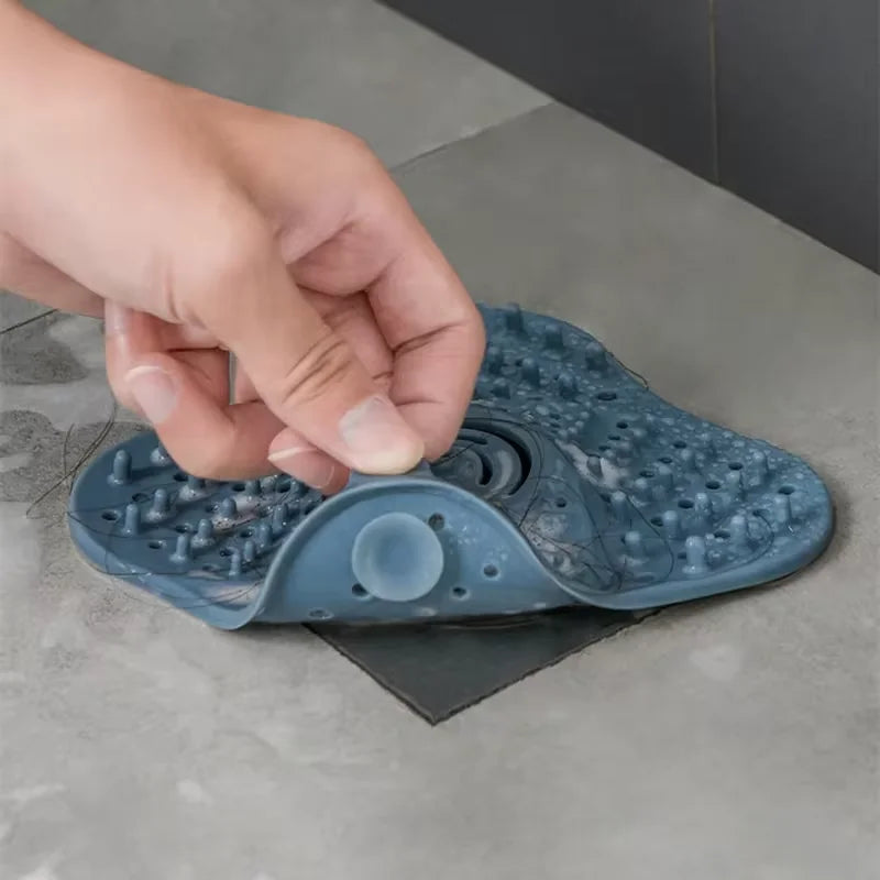 Silicone Hair Catcher Drain Cover | Sink & Bathtub Filter Drain Hair Catcher QXL