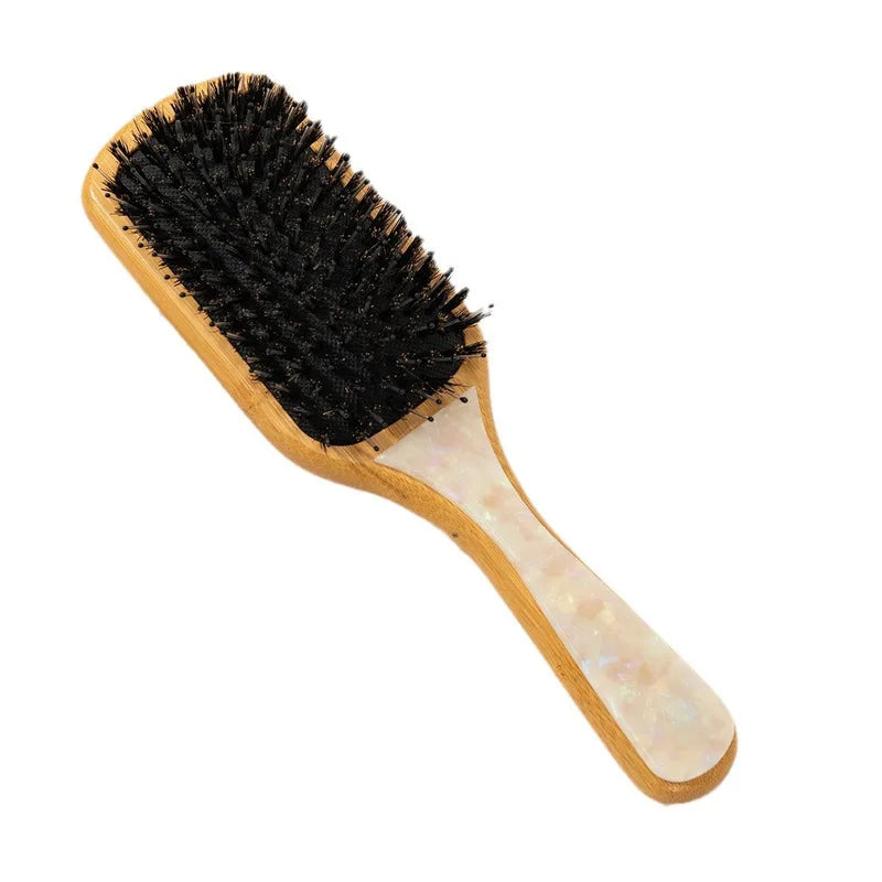 Bamboo Air Cushion Massage Comb – Smooth Detangling Hair Air Cushion Hair Comb QXL