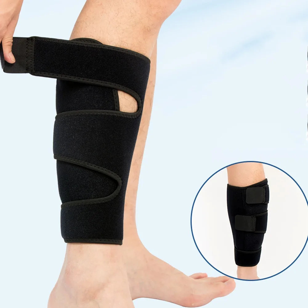 Adjustable Calf Brace & Shin Support Strap – 1 or 2 Pack Calf Support Brace QXL