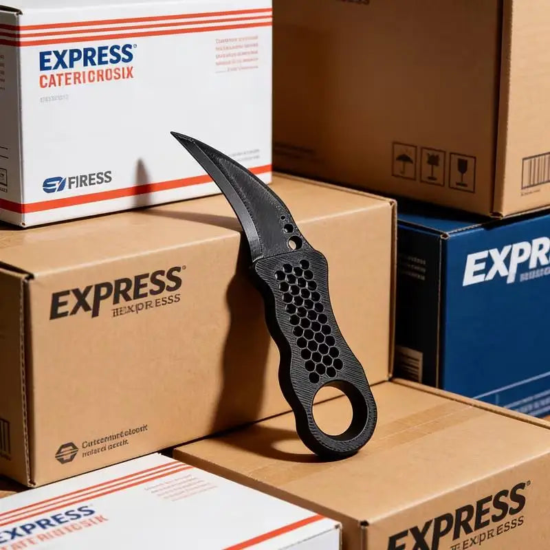 3D Printed Unboxing Tool 2-Pack | Non-Slip Package Opener Package Opener Tool QXL
