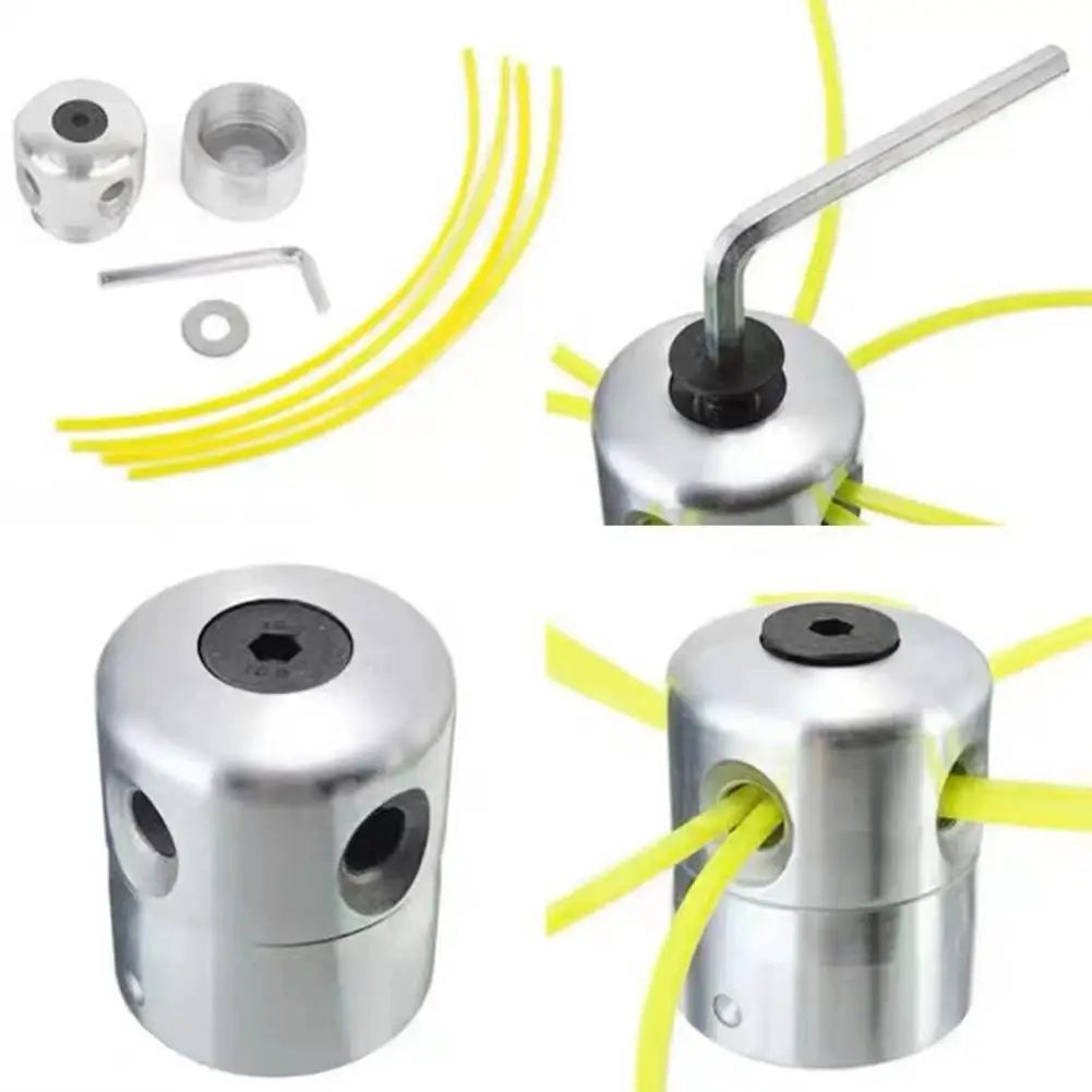 Aluminum Trimmer Head Replacement for Brush Cutter & Trimmer Trimmer Head Replacement QXL