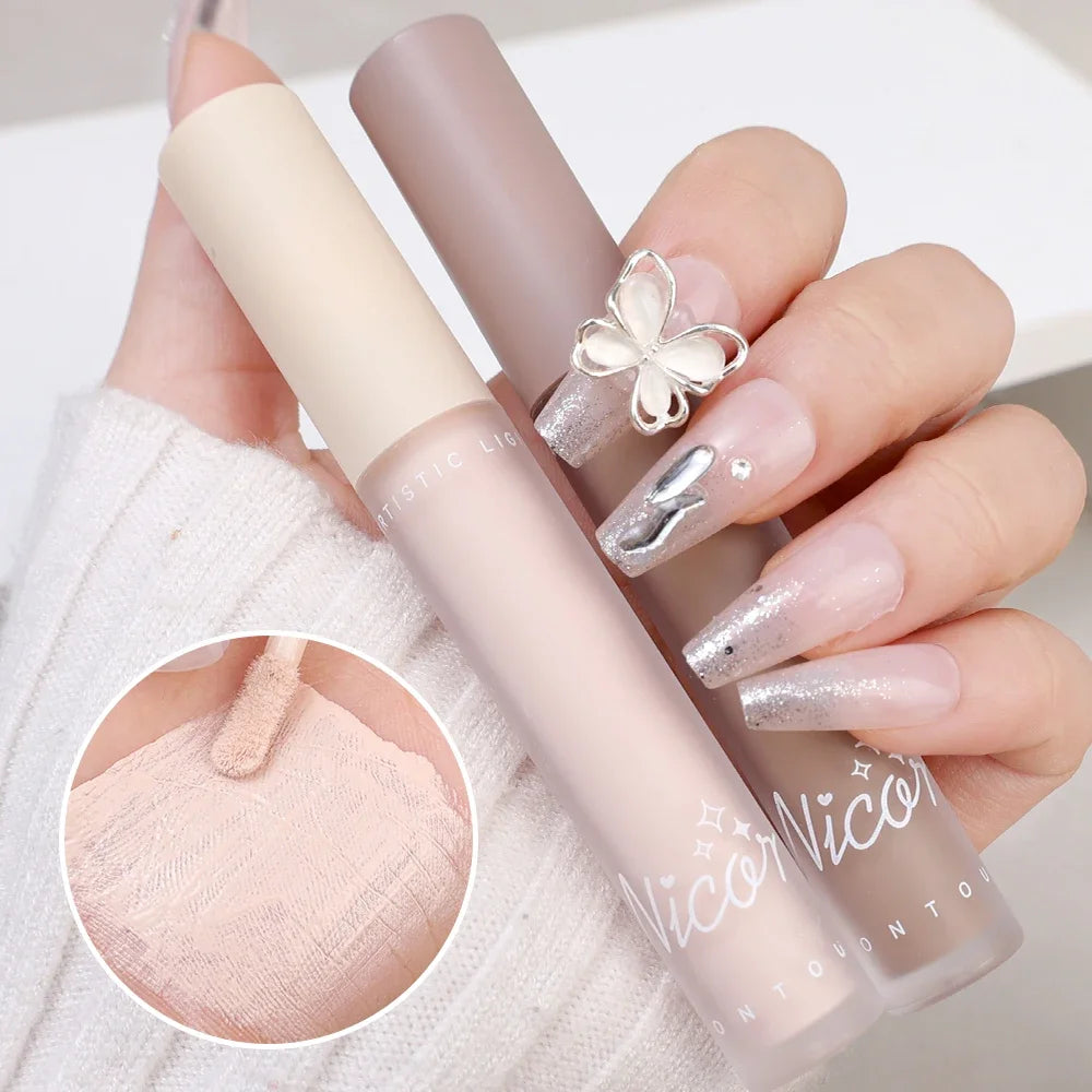 Liquid Contour & Highlight Pen | Waterproof Matte Bronzer Contour Highlighter Pen QXL