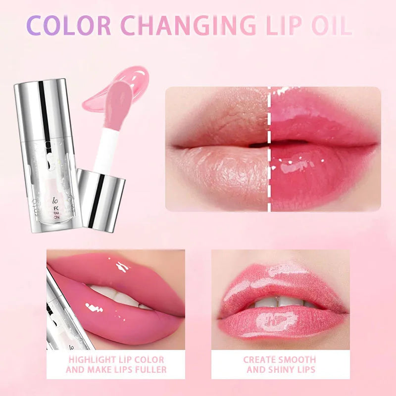 VERONNI Pearlescent Color-Changing Mirror Lip Gloss Glaze Mirror Lip Gloss QXL