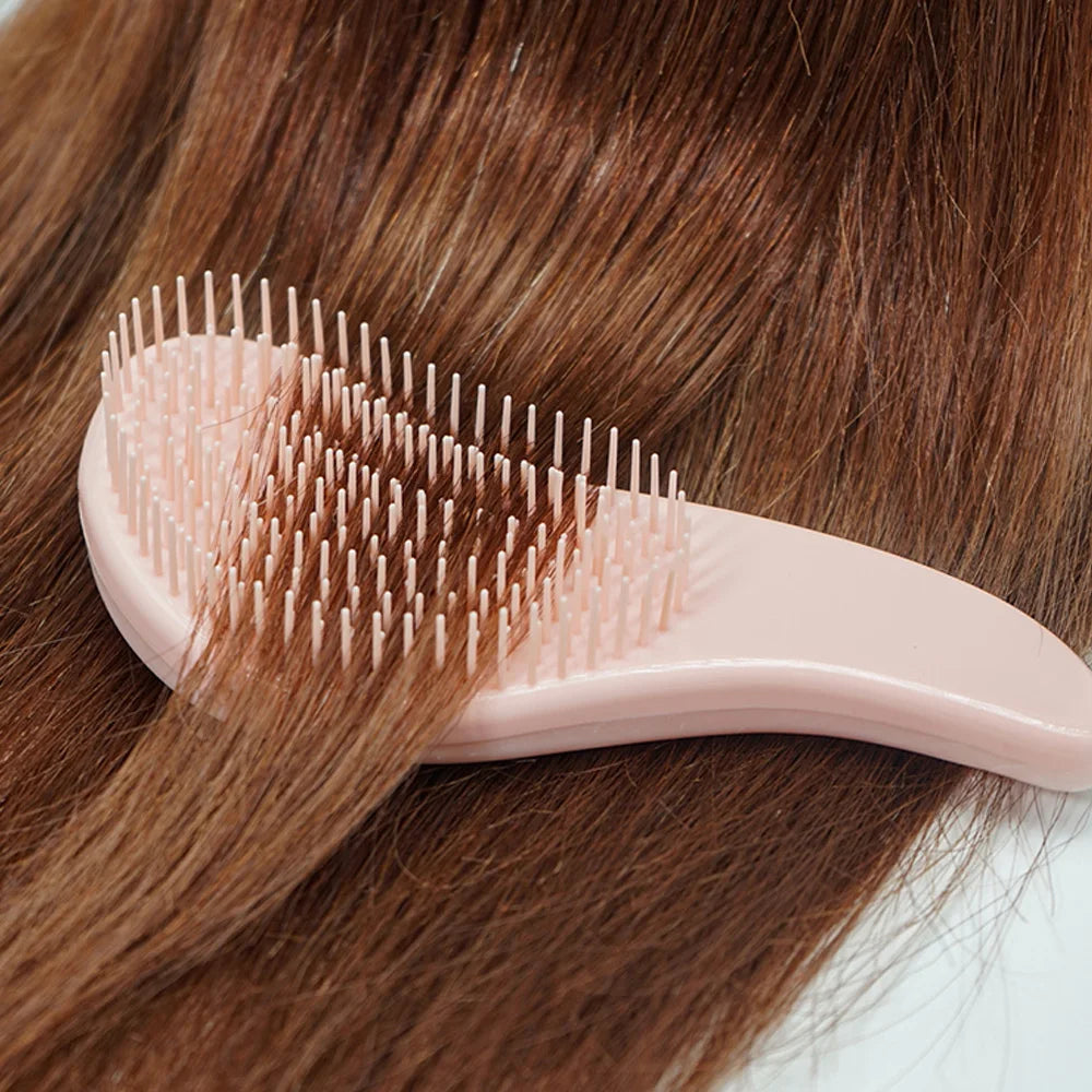 Marble Egg Comb & Air Cushion Brush Set – Detangling Hair Tool Hair Comb & Brush Set QXL