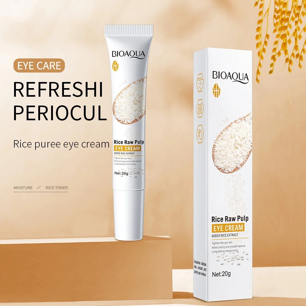 BIOAOUA Rice Extract Eye Cream – Brightening & Moisturizing 20g Eye Cream QXL Default Title