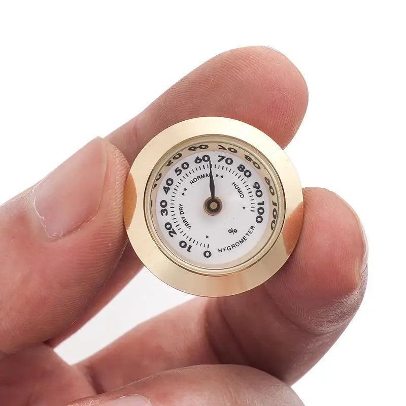 28mm Cigar Humidor Hygrometer – Analog Humidity Gauge Humidor Hygrometer QXL