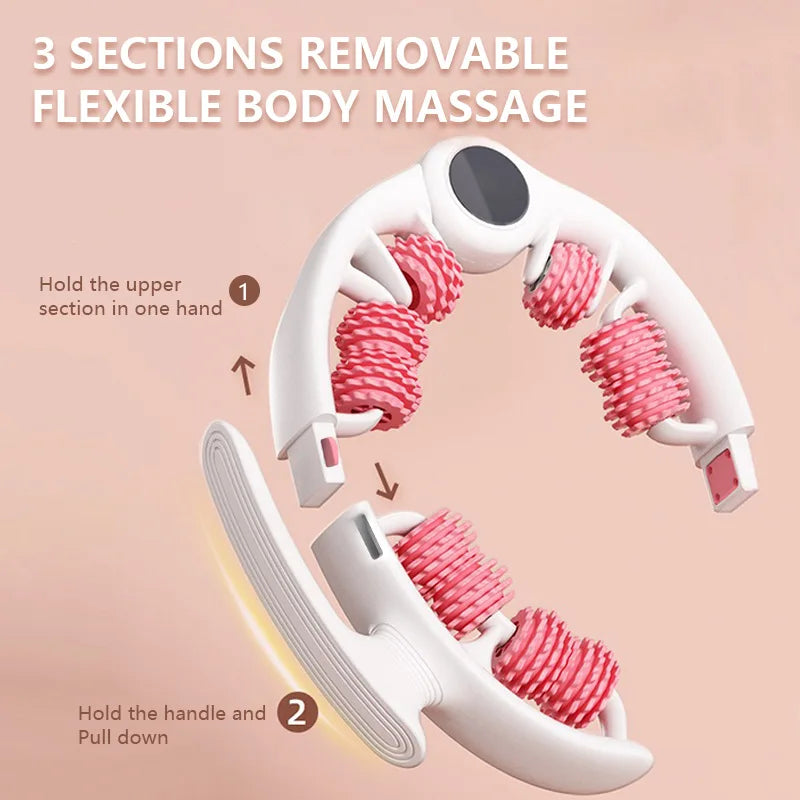 Manual Leg Roller Massager | Multi-Function Body Muscle Roller Body Roller Massager QXL