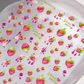 5D Food Nail Art Stickers – Donut, Croissant & Cookie Decals