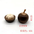 Black Walnut Wood Ball Car Essential Oil Diffuser | 6×7cm Wood Essential Oil Diffuser QXL 1pc