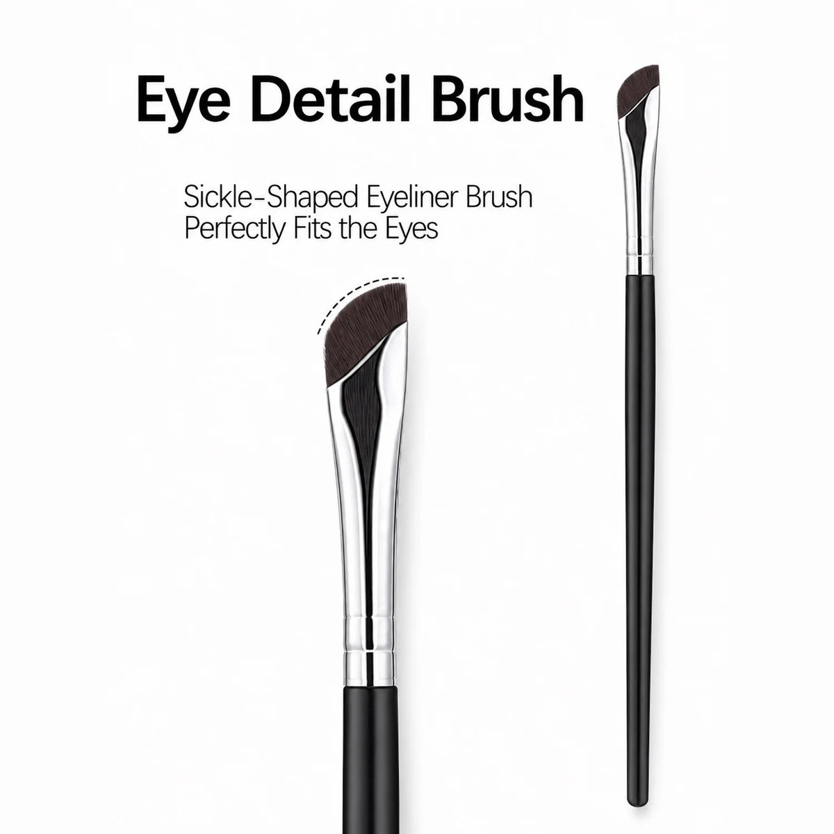 LUXEBLEND 14-Pc Eye Makeup Brush Set – Eyeliner & Brow Eye Makeup Brush Set QXL