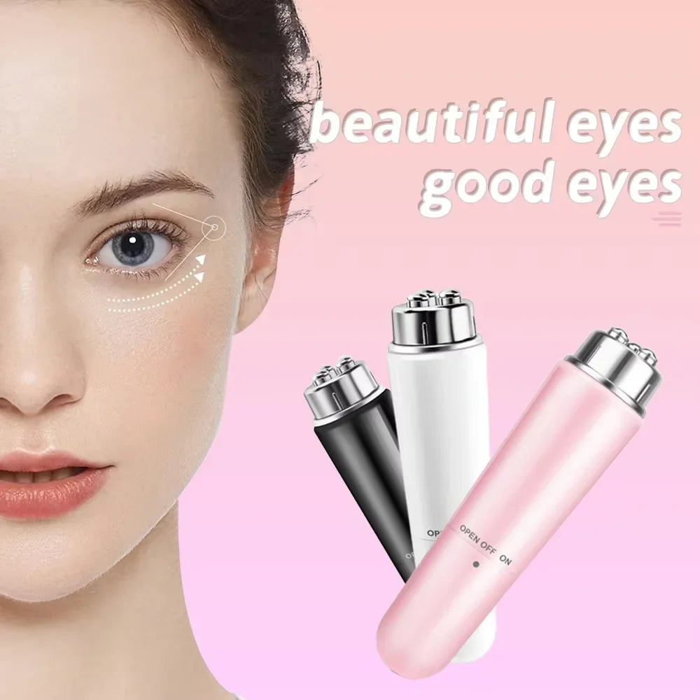 4-in-1 Electric Eye Massager | Micro-Vibration Beauty Wand Electric Eye Massager QXL