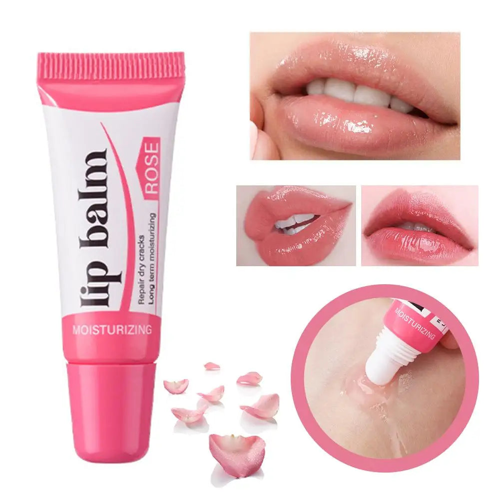 Rose & Aloe Vera Lip Balm – Moisturizing & Nourishing Lip Care Moisturizing Lip Balm QXL