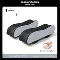 Memory Foam Chair Armrest Pads – Height Cushion Support Chair Armrest Pad QXL Light Grey 25x7.5x5.5cm