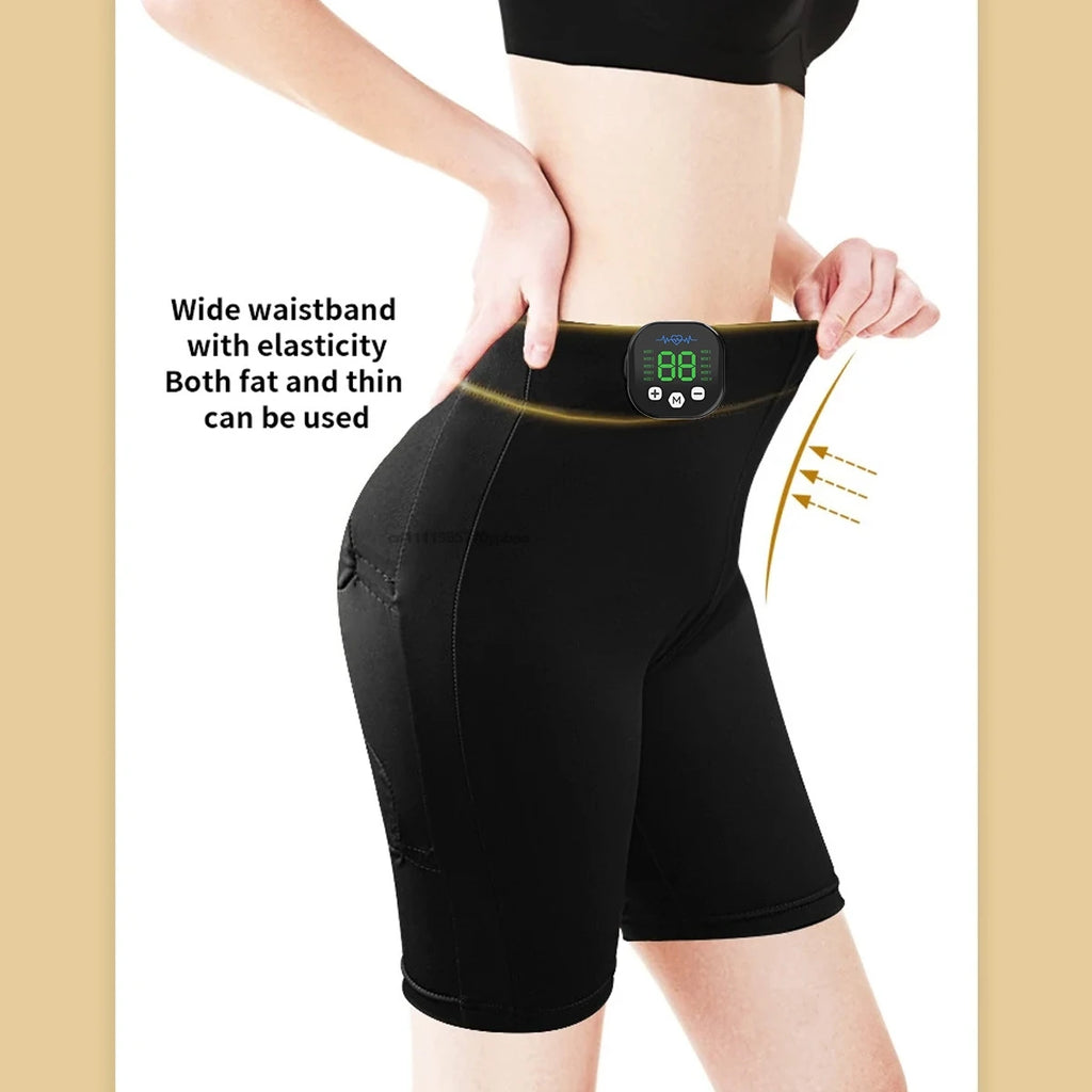 EMS Hip Lift Shorts | Acupoint Massage Shapewear for Women EMS Massage Shapewear QXL