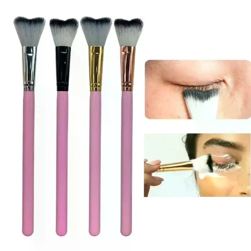 Lash Shampoo Curved Brush for Eyelash Extension Cleansing Lash Cleansing Brush QXL