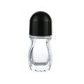 Glass Roll-On Bottle 30/50ml | Aromatherapy & Perfume Roller Roller Bottle QXL 30ml Black Cap