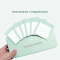 Magnetic Eyelash Storage Case & Lash Extension Display Box Lash Storage Case QXL Green