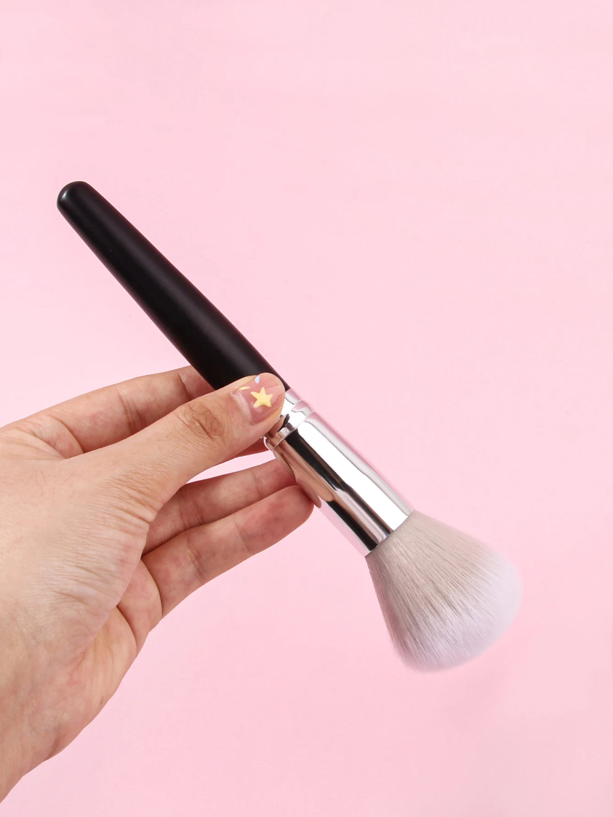 KOSSHOW Blush Brush – Powder & Contour | Wooden Handle Makeup Brush QXL
