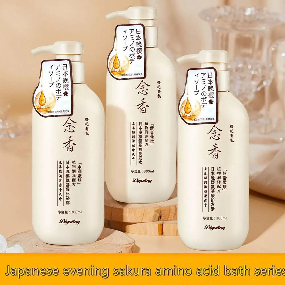 LUXURYTO Japanese Amino Acid Shampoo & Conditioner 300ml Amino Acid Shampoo QXL